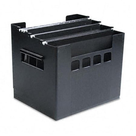 Esselte Pendaflex Esselte Pendaflex 43013 Super DecoFlex Letter Size Desktop Hanging File  Plastic  13 x 10 x 11  Black 43013